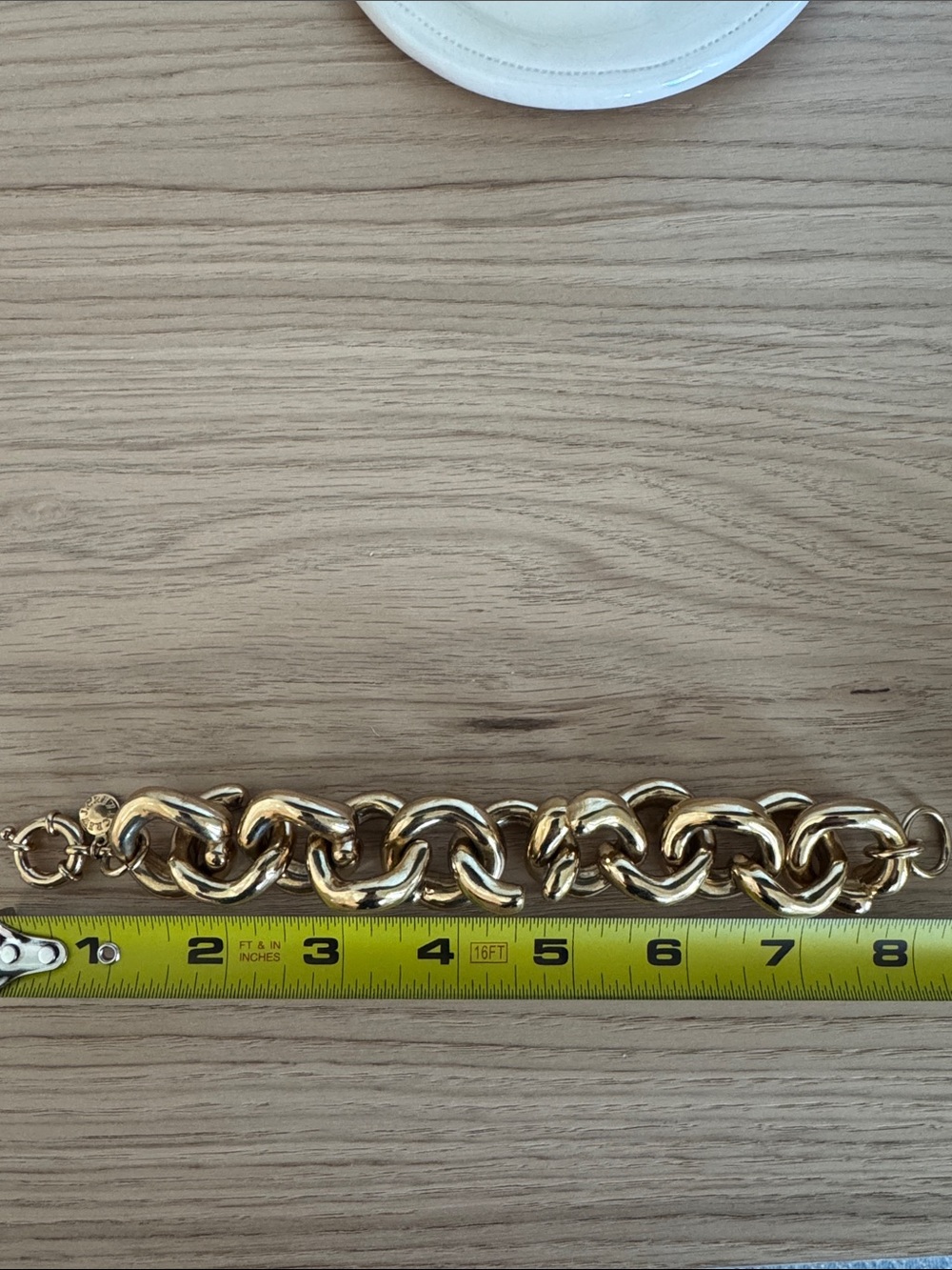 J. Crew Gold Chunky Link Bracelet - Women Jewelry - Picture 2 of 3
